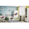 Obrazek Łóżko dziecięce z materacem i szufladą Babydreams Zielone 80x160 Auto