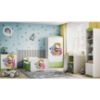Obrazek Łóżko dziecięce z materacem i szufladą Babydreams Zielone 80x180 Zoo