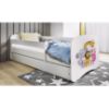 Obrazek Łóżko dziecięce z materacem i szufladą Babydreams Biały 70x140 Zoo