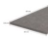 Obrazek Blat 60 cm/28 mm Metalic Brown