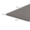 Obrazek Blat 180 cm/28 mm Metalic Brown