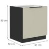 Obrazek Szafka kuchenna Arona cashmere 60d 1f bb