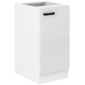 Obrazek Szafka kuchenna MIA biały połysk/biały 40d 1f bb