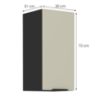 Obrazek Szafka kuchenna Arona cashmere 30g-72 1f