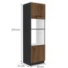 Obrazek Szafka kuchenna Monza orzech okapi 60dpm-210 2f