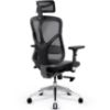 Obrazek Fotel Biurowy Diablo V-Basic Czarny/Szary