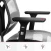 Obrazek Fotel Biurowy Diablo V-Basic Czarny/Szary