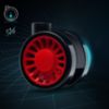 Obrazek Fotel Gamingowy Normal Diablo X-Horn 2.0 Czarny/Czerwony