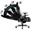 Obrazek Fotel Gamingowy King Diablo X-Player 2.0 Czarny