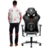 Obrazek Fotel Gamingowy King Diablo X-Player 2.0 Biały/Czarny