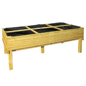 Obrazek Warzywniak drewniany L 202x100x70 cm