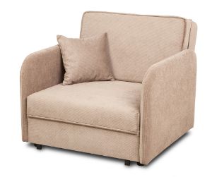 Obrazek Sofa rozkładana jednoosobowa Polly beż
