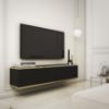 Obrazek Szafka RTV Oro 135 MDF czarny