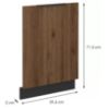 Obrazek Front Monza orzech Okapi Zm 713x596