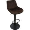 Obrazek Krzesło barowe WY-5193Y Dark Brown 116-27