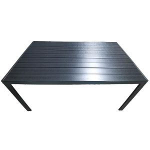 Obrazek Stół Douglas czarny z blatem polywood 150x90 cm