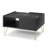 Obrazek Ława Harmony L97 czarny grafit/marmur black