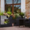 Obrazek Donica Kwartet III szary