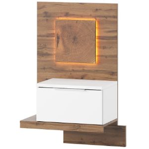 Obrazek Szafka nocna P 69 Livorno dąb wotan/biały