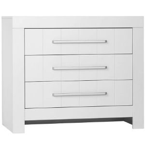 Obrazek Komoda 3 szufladowa CALMO biały