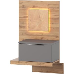 Obrazek Szafka nocna P 69 Livorno dąb wotan/szary bazaltowy