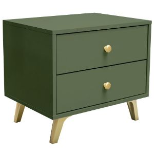 Obrazek Stolik nocny Siena butelkowa zieleń