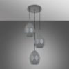 Obrazek Lampa EGANA 6999 KOŁO SZARA LW3