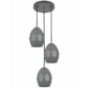 Obrazek Lampa EGANA 6999 KOŁO SZARA LW3