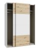 Obrazek Szafa dwudrzwiowa Ossett 150 SHMS72413 dąb artisan/biały