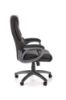 Obrazek Fotel gabinetowy Risco czarny/popielaty