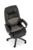 Obrazek Fotel gabinetowy Risco czarny/popielaty
