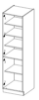 Obrazek Szafka kuchenna Eko White 40DK-210 2F