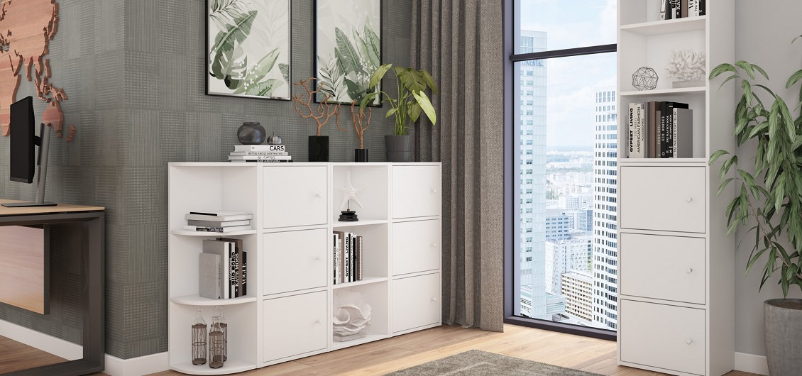 System mebli biurowych Kiki biały