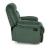 Obrazek Fotel z funkcją relaks Parker Velvet zielony