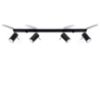 Obrazek Plafon Oregon 4L black A-332