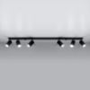 Obrazek Plafon Oregon 6L black A-334