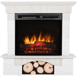 Obrazek Kominek elektryczny Porto narożny 23 sosna