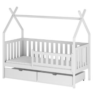 Obrazek Łóżko Domek Simba 80x160 white