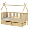 Obrazek Łóżko Domek Simba 80x160 pine