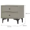 Obrazek Stolik Nocny Tokyo 1 2S eucaliptus 801