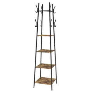 Obrazek Wieszak z półkami 9331 naturalny/czarny