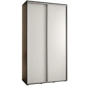 Obrazek Szafa 45 Canaris 1 140 czarny/biały/silver