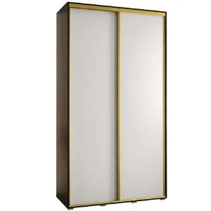 Obrazek Szafa 45 Canaris 1 140 czarny/biały/gold