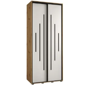 Obrazek Szafa 45 Canaris 12 120 artisan/biały/czarny