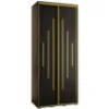 Obrazek Szafa 45 Canaris 12 120 czarny/gold