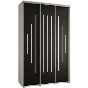 Obrazek Szafa 45 Canaris 12 160 biały/czarny/silver