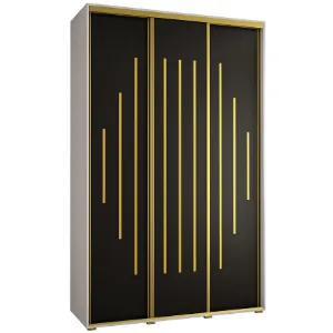 Obrazek Szafa 45 Canaris 12 170 biały/czarny/gold