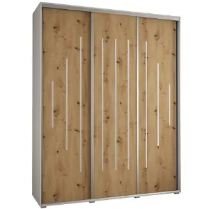 Obrazek Szafa 45 Canaris 12 190 biały/artisan/silver