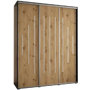 Obrazek Szafa 45 Canaris 12 200 czarny/artisan/silver