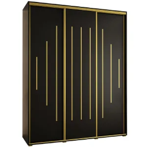 Obrazek Szafa 45 Canaris 12 200 czarny/gold